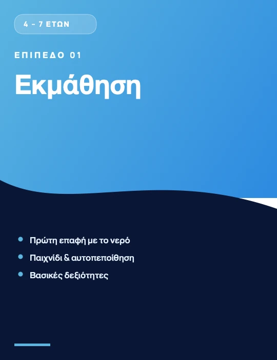Επίπεδο 01 — Εκμάθηση (4-7 ετών)